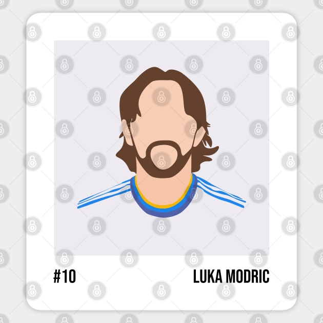 Luka Modric Minimalistic Camera Film Sticker by GotchaFace